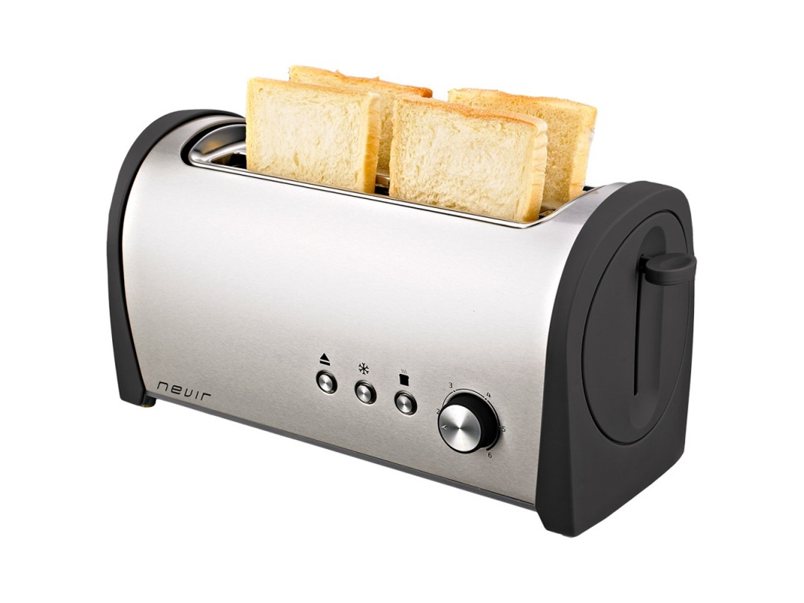 Tostador NEVIR NVR-9831T Inox Largo Doble