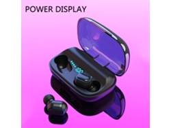 Auriculares Inalámbricos T11 Bt5.0 Con Interruptor Maestro/esclavo, Reducción De Ruido Inteligente Y Estuche De Carga Con Pantalla.