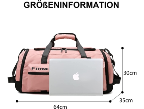 Bolsa de Deporte para Fitness (Verde Fluorescente)
