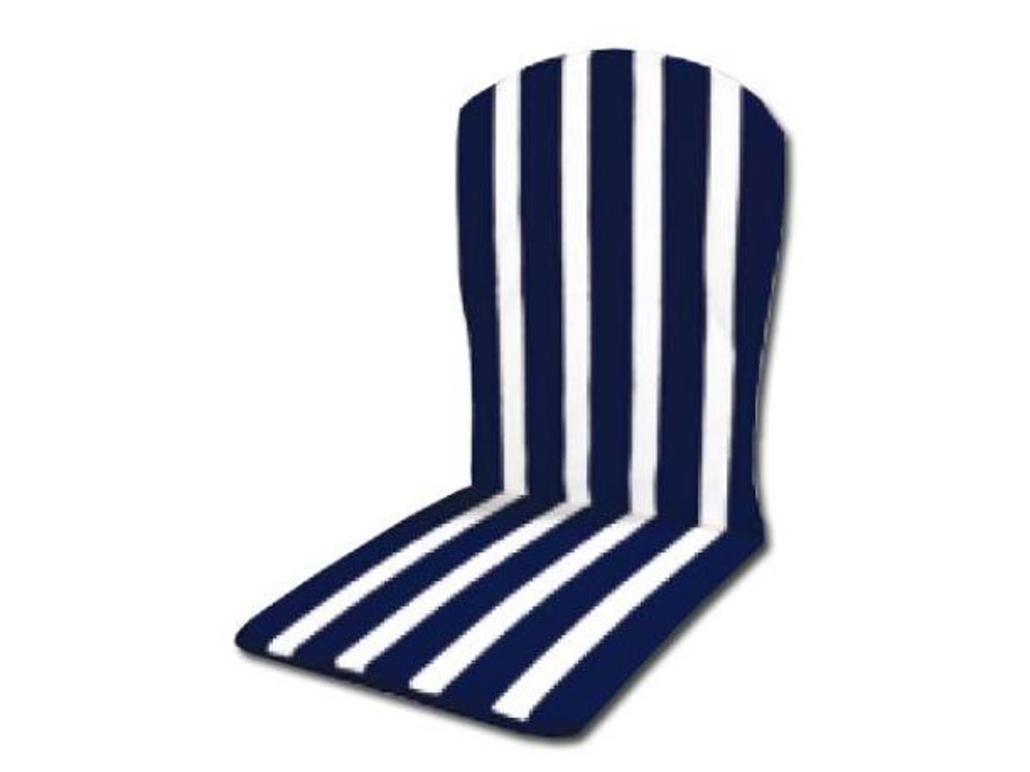 Playa cojin monobloc alto azul-blanco  95x42x2.5cm 20505