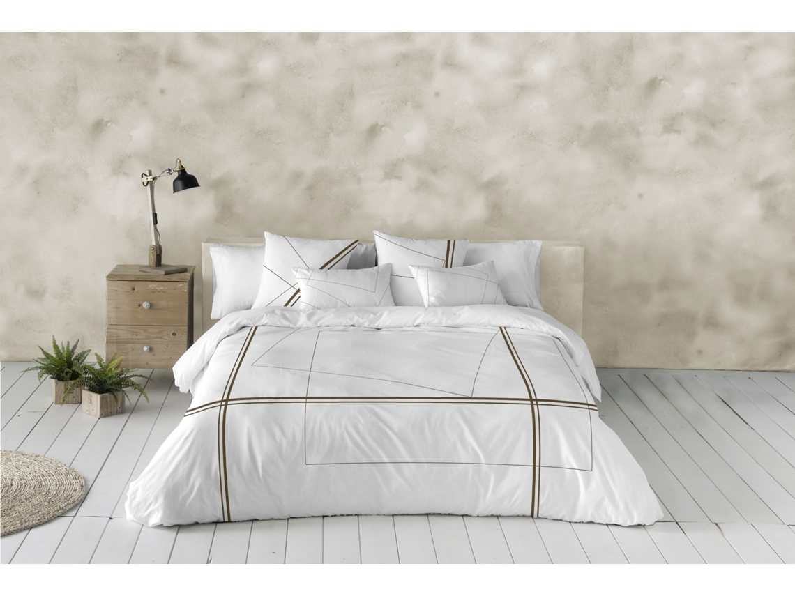 FUNDA NORDICA CAMA 135 ALGODÓN EXTRA SUAVE FABRICADO EN ESPAÑA STYLE LINE NATURALS