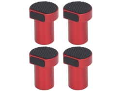 4 Abrazaderas De Banco De Aleación De Aluminio De 19 Mm (3/4 Pulg.) Antideslizantes Para Carpintería.