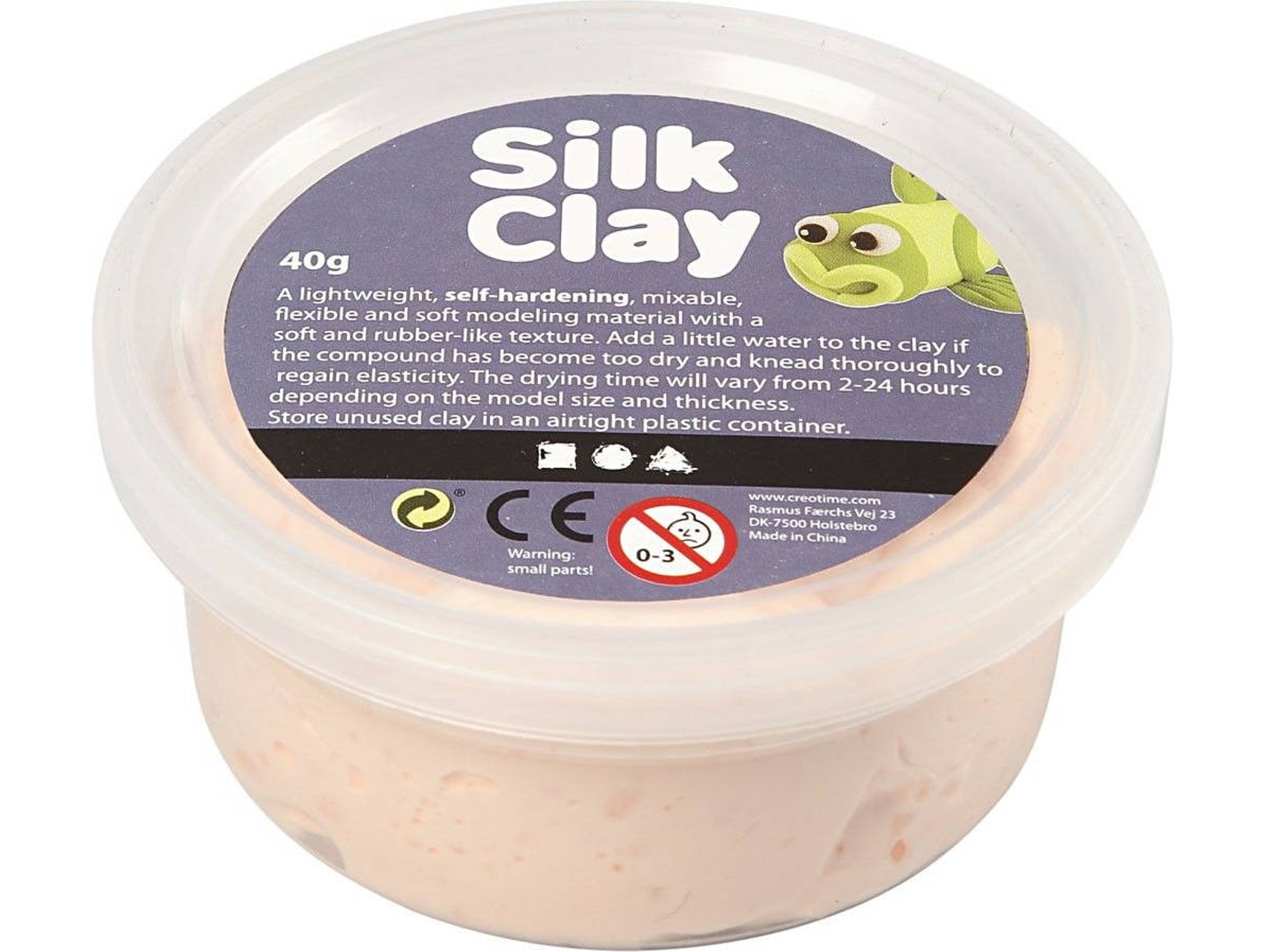 Slime CREATIV COMPANY Silk Clay Beige (40 g)