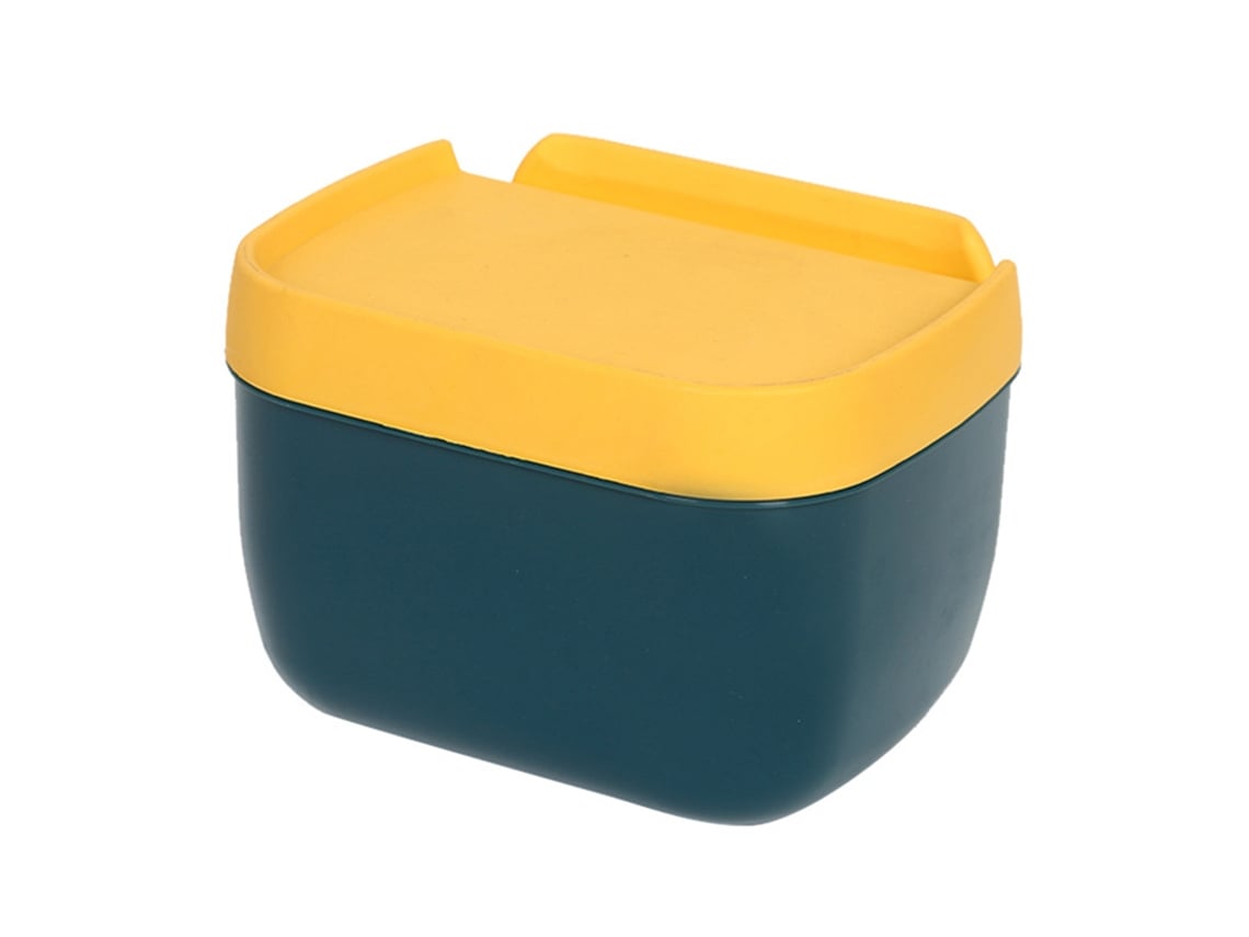 Caja Dispensadora De Papel Tisú De Gran Capacidad, Resistente Al Agua, Sin Perforaciones, Organizador De Almacenamiento De Papel Higiénico Para Baño