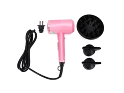 Secador De Pelo Eléctrico Profesional Secador De Aire Caliente Y Frío Herramienta De Peinado Rosa