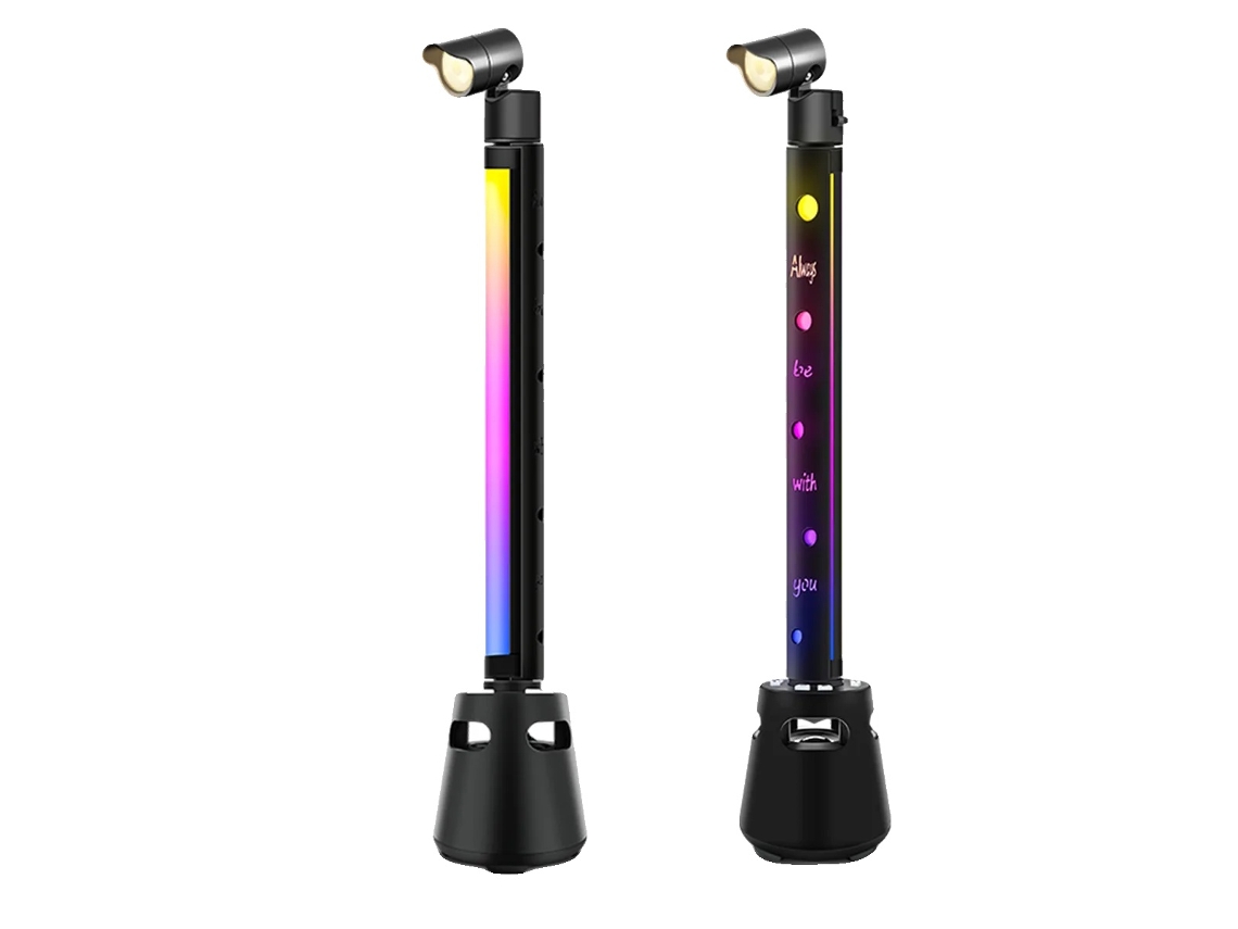 Tira de luces LED nocturnas, sincronización con la música, control Bluetooth, 2 unidades