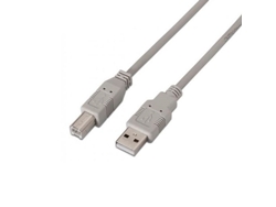 Cable de Datos Aisens (USB - USB - Beige)