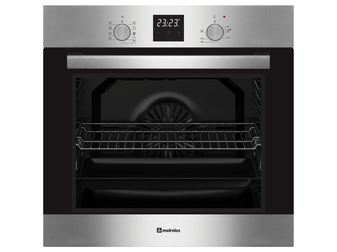 Horno MEIRELES MF 8900 X (80 L - 59.5 cm - Hidrolítico - Inox)