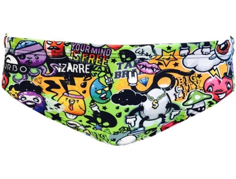 Calzoncillos para Hombre TURBO Race Multicolor para Natacion (M)