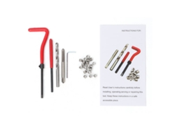 Kit De Reparación De Roscas Con Tornillos En Espiral M5*0.8, Broca Y 25 Llaves Hexagonales.