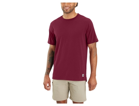 Camiseta Unisex CARHARTT Ajuste Relaxado Extremes Morado (M)