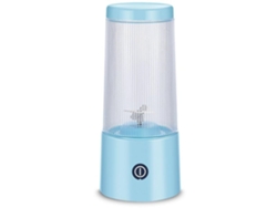 Exprimidor portátil con carga USB, inalámbrico, eléctrico, de naranjas, Gusshious, procesador de alimentos con carga manual, color azul