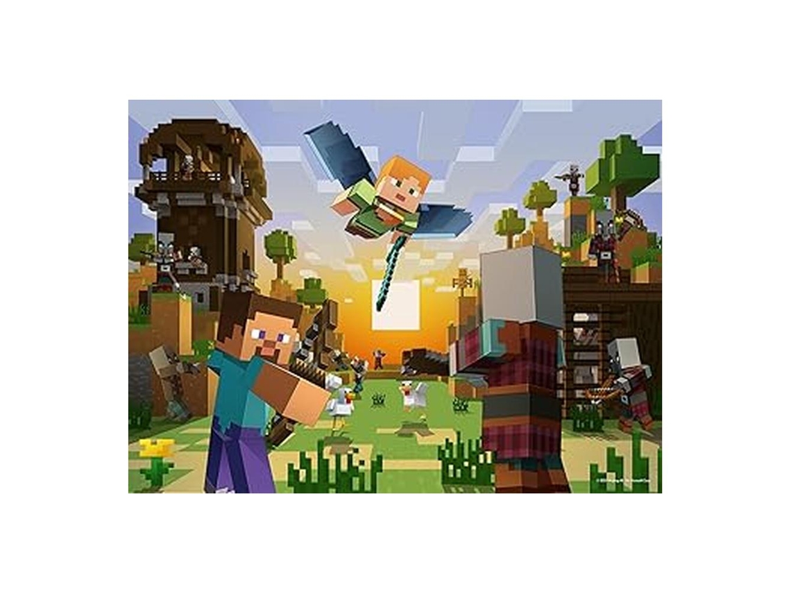 Rompecabezas de Minecraft Ravensburger de 150 piezas XXL 12004177 P25ravensburger