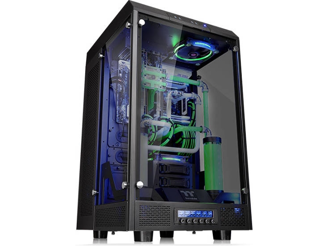 Caja PC THERMALTAKE The Tower 900 (ATX Full Tower - Negro)