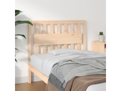 Cabecero De Cama Madera Maciza De Pino 105,5x4x100 Cm
