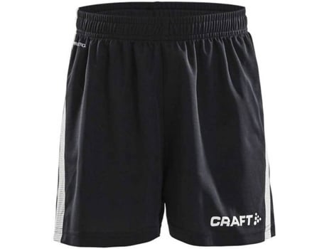 Pantalones para Hombre CRAFT Pro Control Negro para Fútbol (146 - 152 cm)