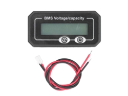 Comprobador De Baterías De Litio De 8-99,9 V Con Pantalla Hd, Indicador De Voltaje Y Capacidad, Con Cable.