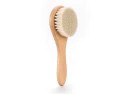 Cepillo de lana portátil para masaje y champú antiestático, peine de madera natural Tommy01