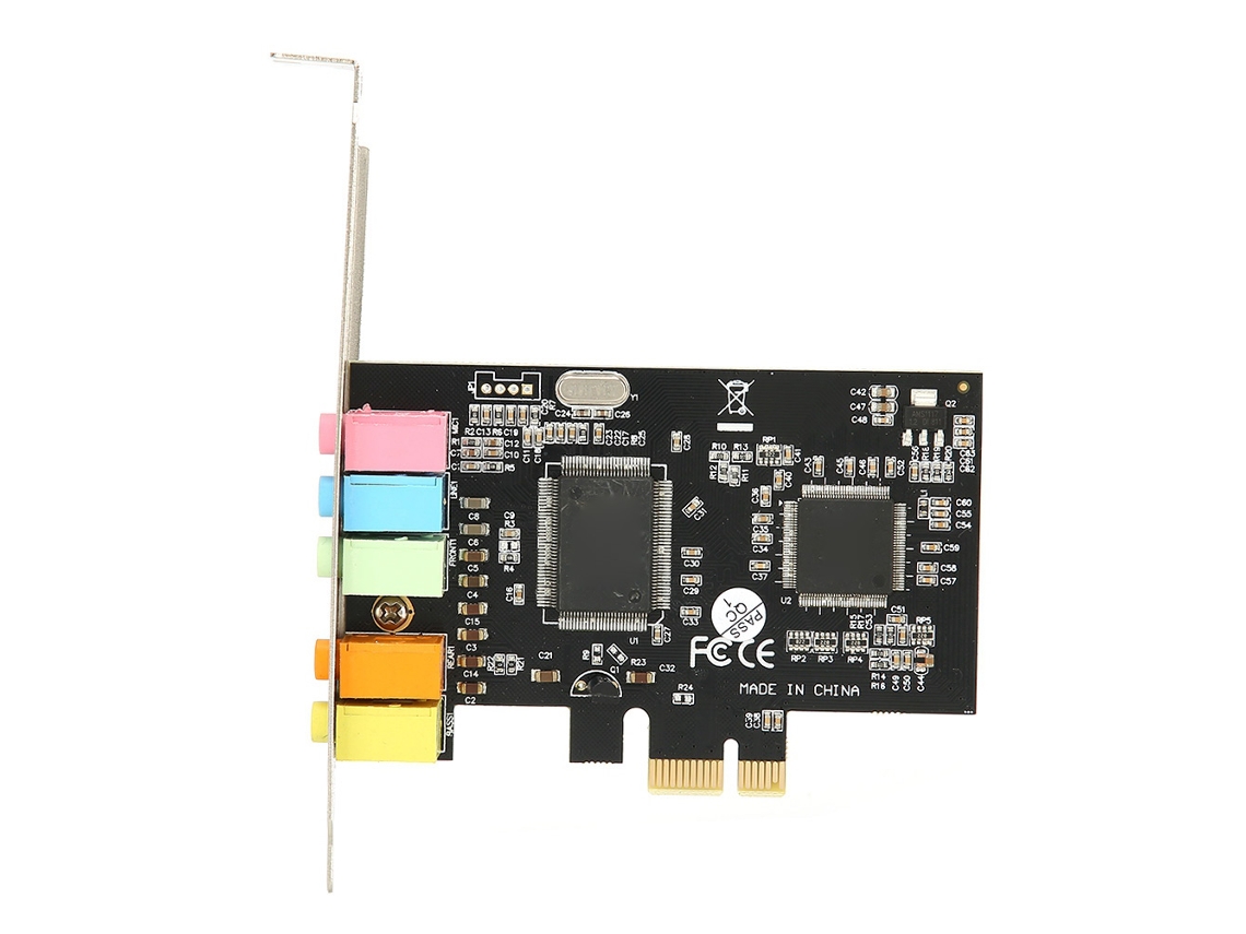 Tarjeta De Sonido Pci-e De 5.1 Canales Integrada Cmi8738 Para Piezas De Audio De Escritorio Win7
