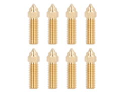 8 Boquillas De Extrusión De Alta Velocidad De 0,4 Mm Con Rosca M6 De Latón Para Impresoras 3d K1 Y Kobra.