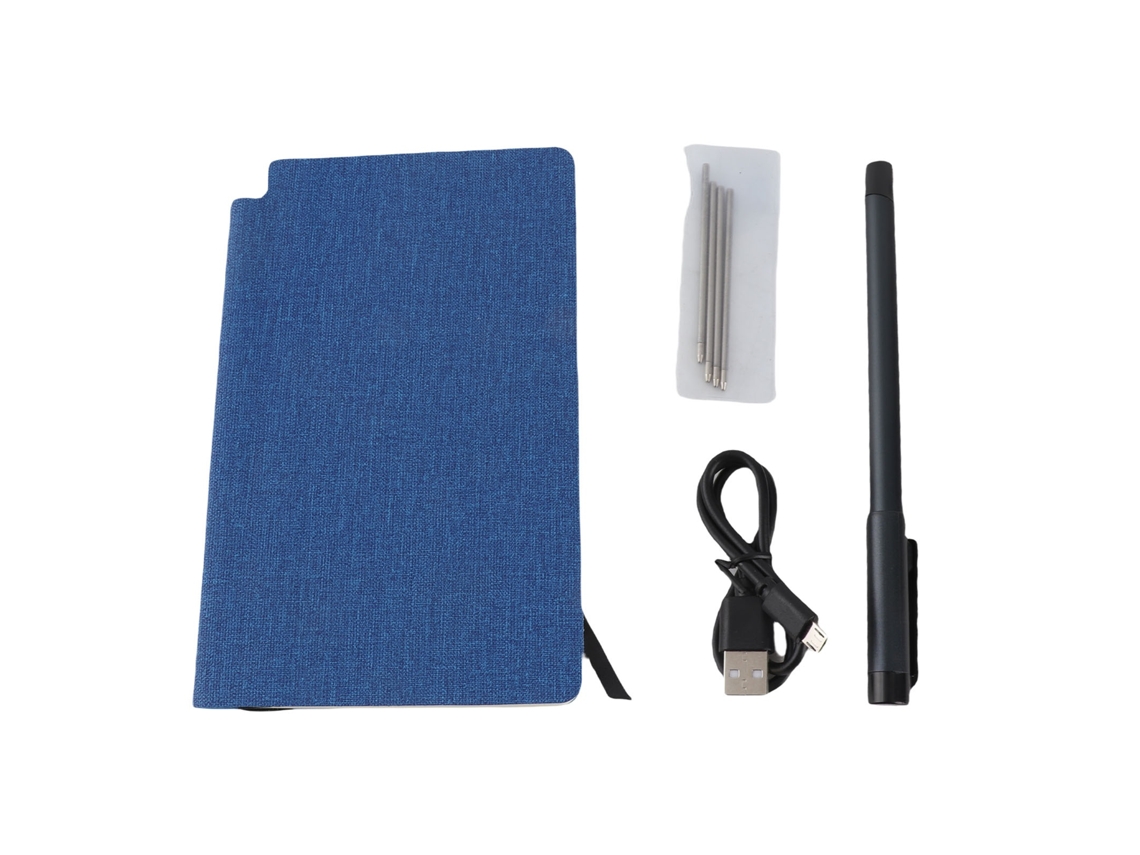 Cuaderno Digital Con Lápiz, Tableta De Escritura Electrónica, Reconocimiento De Texto Ocr, Azul