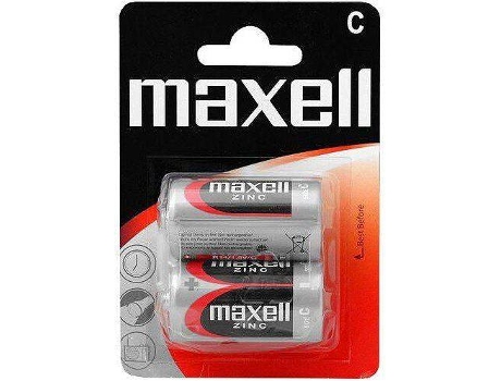 Pilas Zinc MAXELL MN1400 (2 Und)