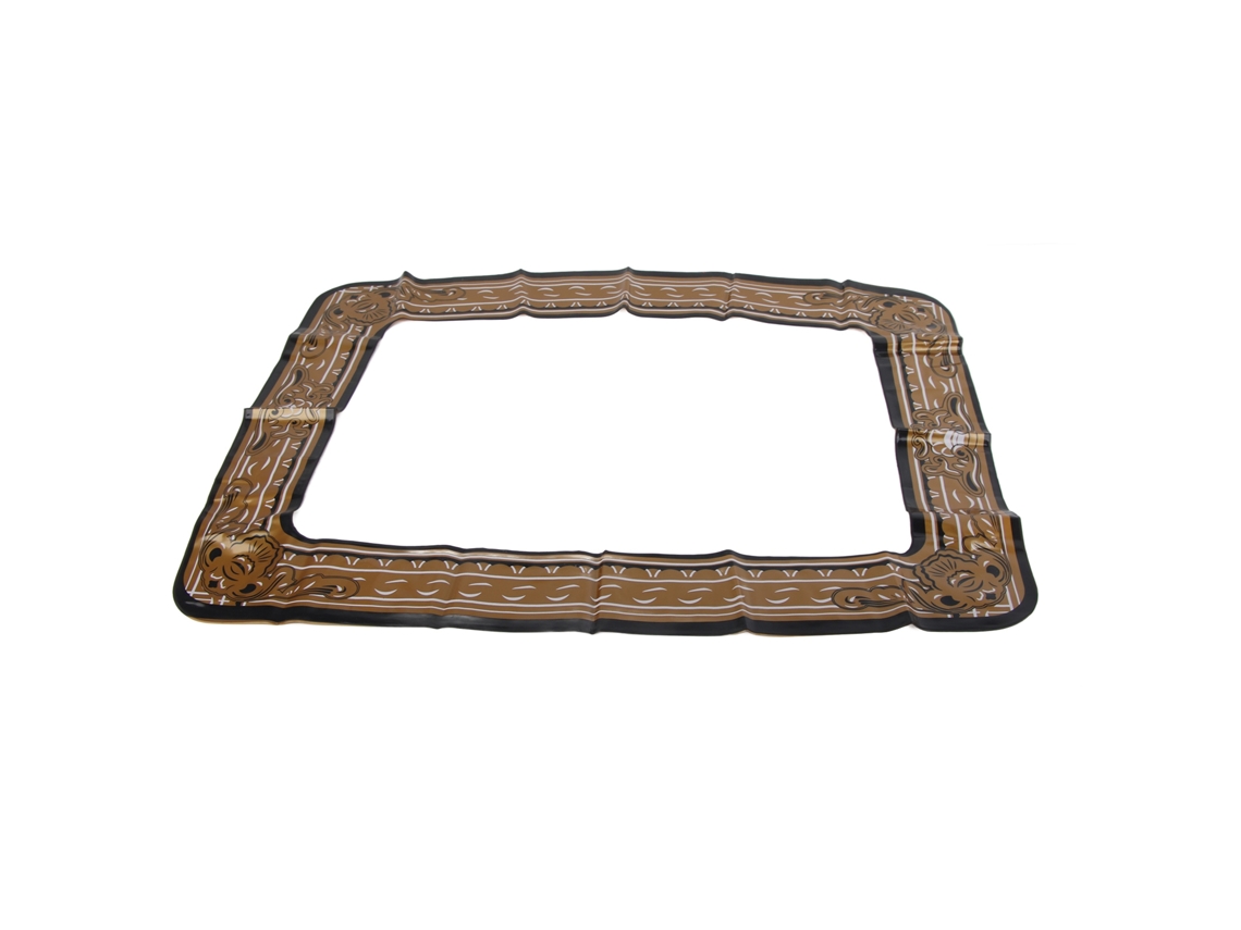 Marco Inflable Para Selfies, Aro Fotográfico, Accesorios Para Fiestas, Cumpleaños, Navidad, Bodas, Pvc Dorado