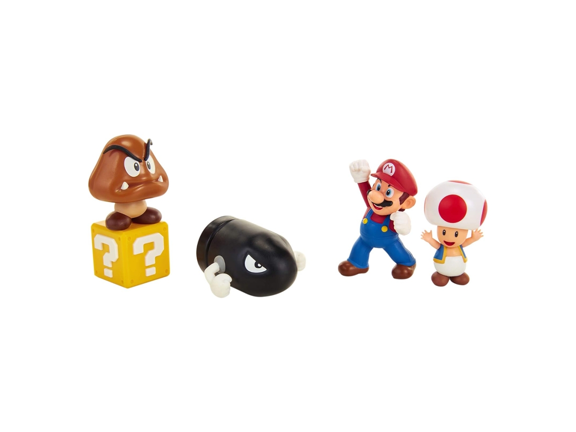 Super Mario Set Diorama Acorn Plains y Figura de Mario