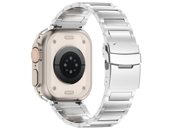 Correa de aleación de titanio para Apple Watch 10 (46 mm), Ultra 2 (49 mm), 9 (8 mm), 7 (45 mm), SE (2022), SE (6 mm), SE (5 mm) y SE (2023).