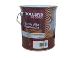 Barniz Alta Resistencia Brillante Interior 4 Lt (Teca De Java 503)