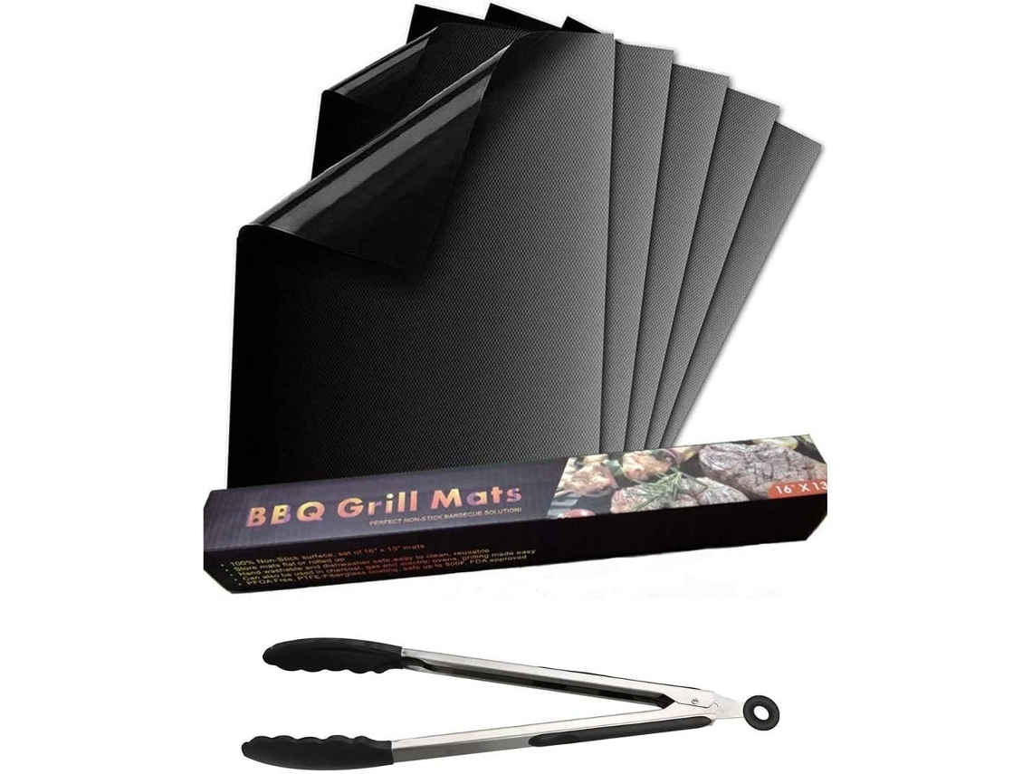 Kit de actualización para barbacoa, tapete antiadherente para parrilla, duradero, reutilizable y fácil de limpiar, perfecto para tu próxima aventura de barbacoa.