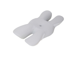 Almohada Eifson Con Forma De Mariposa Para El Cuello, Rebote Lento Y Antipresión Facial (gris)