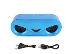 Altavoz Bluetooth Inalámbrico Portátil Con Luz Led, Estéreo, Graves Y Doble Altavoz M6