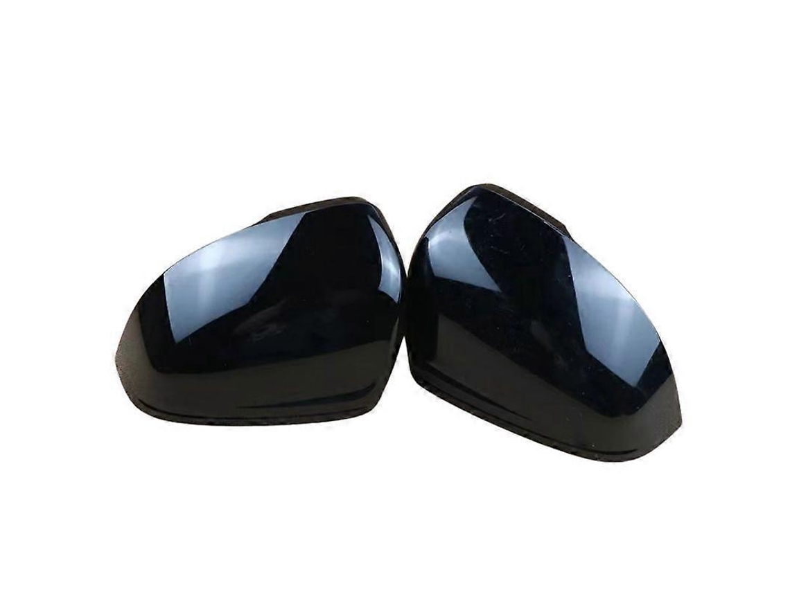 Cubierta de espejo retrovisor para Volvo XC60 V90 S60 S90 18 22, marco negro brillante