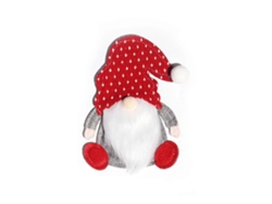 Portacubiertos navideño de tela no tejida con gnomos, para cuchillos, tenedores y cucharas, ideal para cocina, fiestas y cenas. Nostalgia88