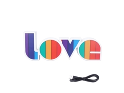 Lámpara De Noche Decorativa Colgante Con Forma Letra Amor, Escritorio Led Neón Para Bodas, Fiestas Y