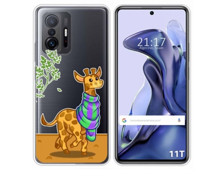 Carcasa Xiaomi 11T 5G / 11T Pro 5G TUMUNDOSMARTPHONE Dibujos Transparente Multicolor