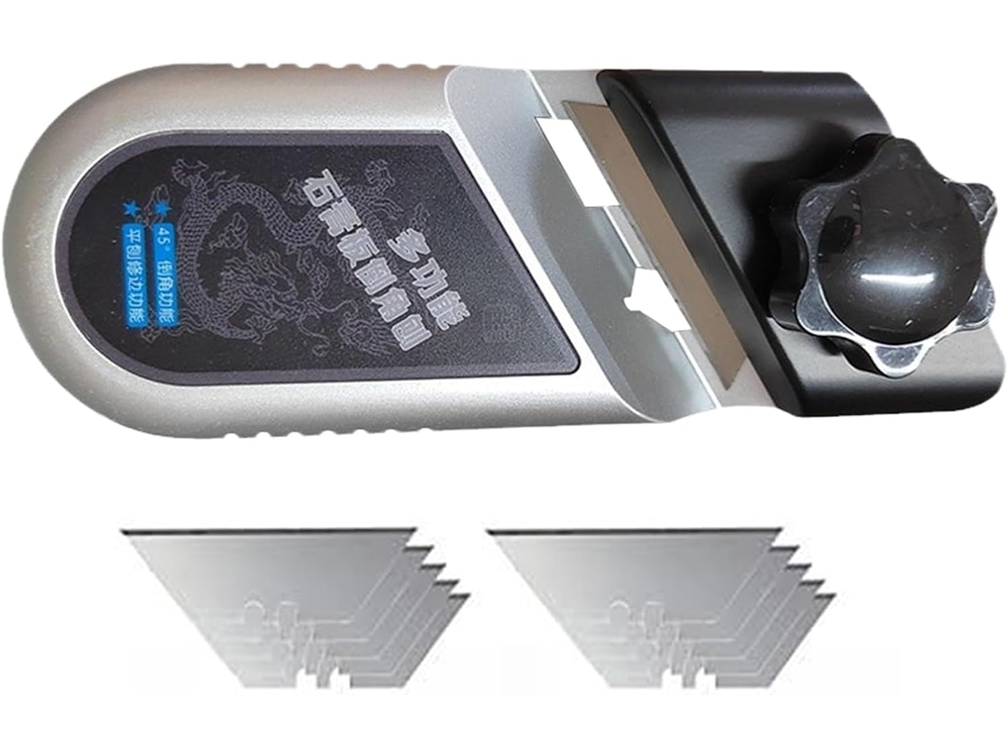 Herramienta Biselar Yeso Herramienta Corte Yeso Ángulo 45/90 Grados Cuchillas Precisión Trabajos Techos,