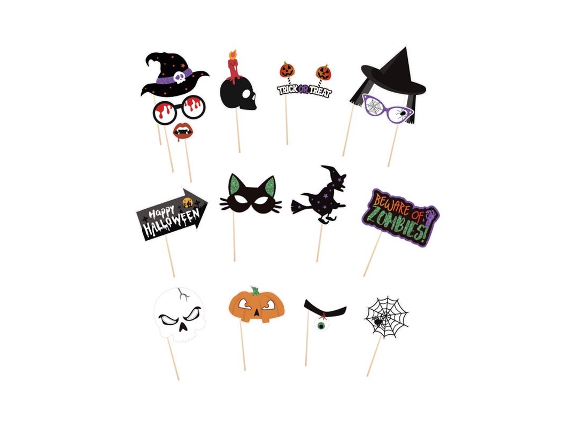 Pack de 20 Photocall Halloween