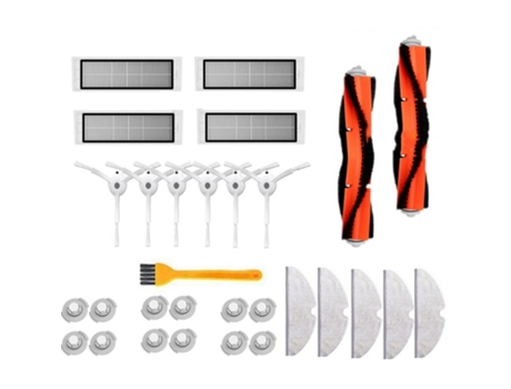 Piezas de aspiradora para Xiaomi Roborock S50 S51 S5 S6, cepillo lateral, filtro Hepa, cepillo principal, paños de fregona, accesorios Roborock
