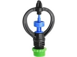 Sistema de riego por aspersión para césped, aspersor rotativo macho de 1/2'' y 3/4'' para jardines, atomizador de riego.