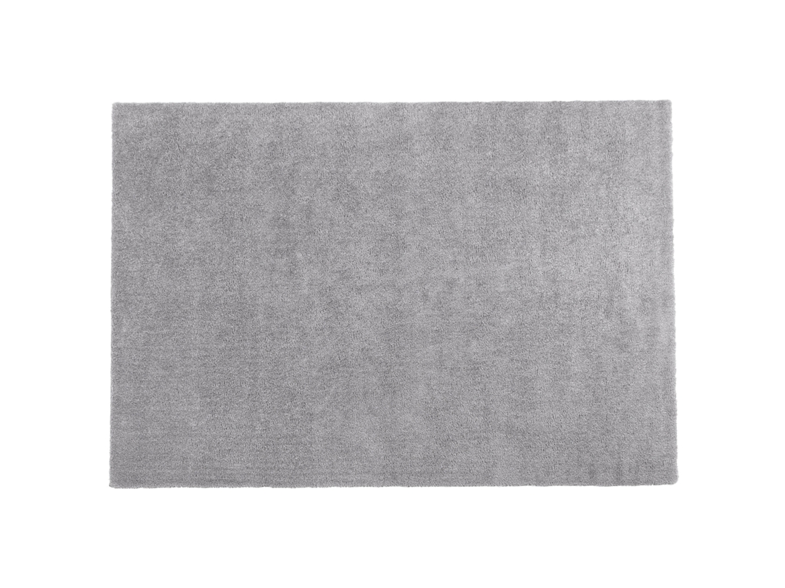 Alfombra BELIANI Demre de Poliéster Gris 140x200
