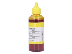 Tinta de recarga de alta pureza de 100 ml para impresora HP Amarilla Botella