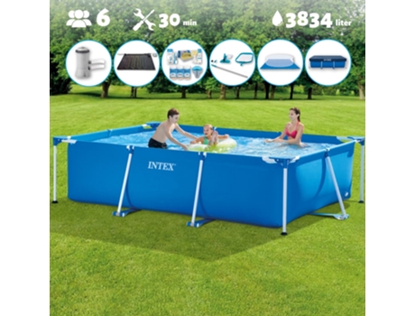 Piscina Tubular INTEX 28272NP-CB97 (3834 L - 200x75cm)