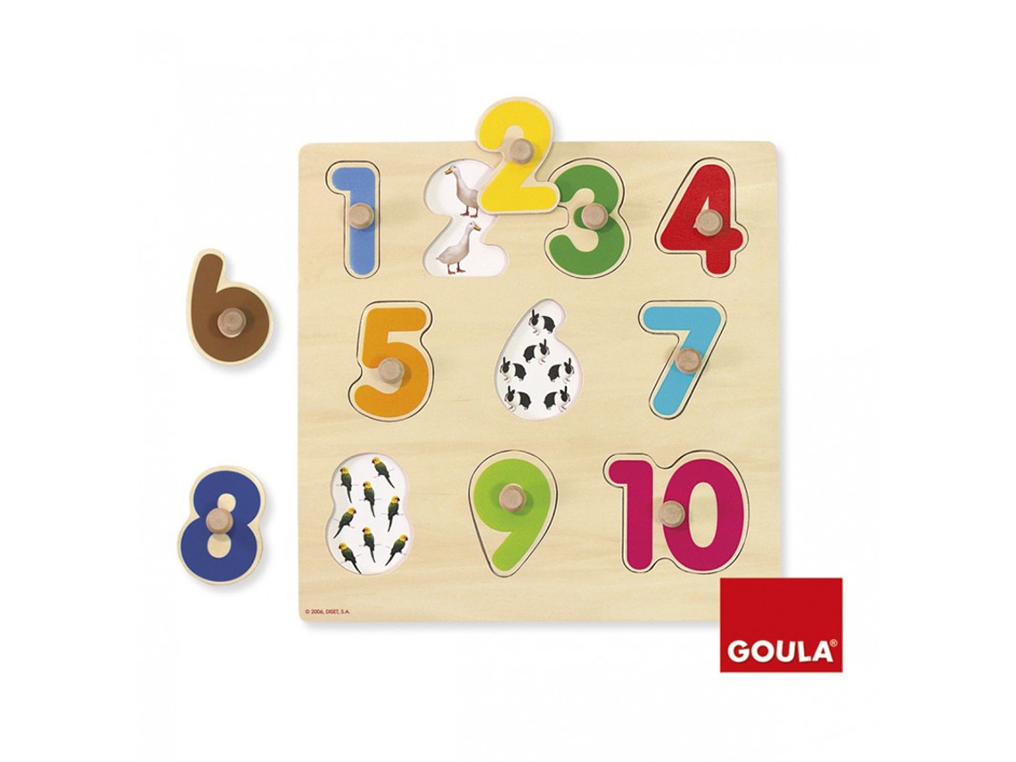 Puzzle JUMBO Numbers Puzzle (11 Piezas)