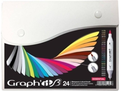 Set 24 Marcadores GRAPH'IT Essential 0.5 mm