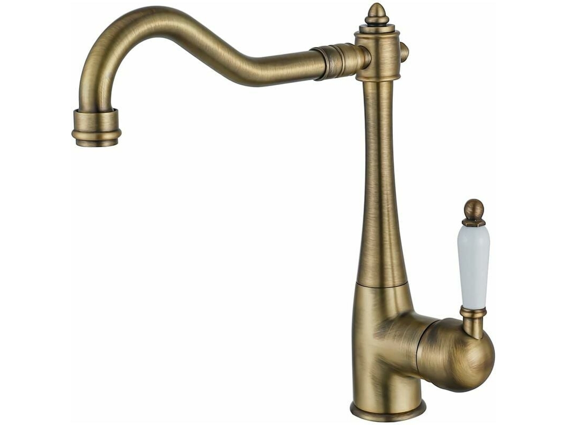 Grifo elegante para fregadero de cocina, con agua caliente y fría y bola de espuma ABS densa para una combinación superior de agua y aire.