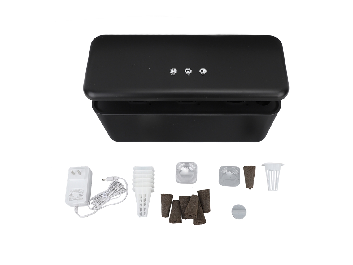 Sistema de cultivo hidropónico con 3 modos de iluminación LED para jardín interior, 100 V-240 V