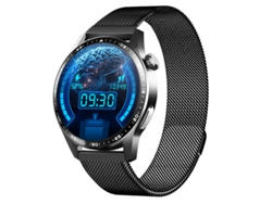 Smartwatch YIZHOOD F400 1.55 inch Llamada Bluetooth 350 mAh 158 modos Sport (Android e IOS - Negro)