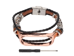 Pulsera de cuero para Xiaomi Mi Band 6/5 NFC EOOCOO
